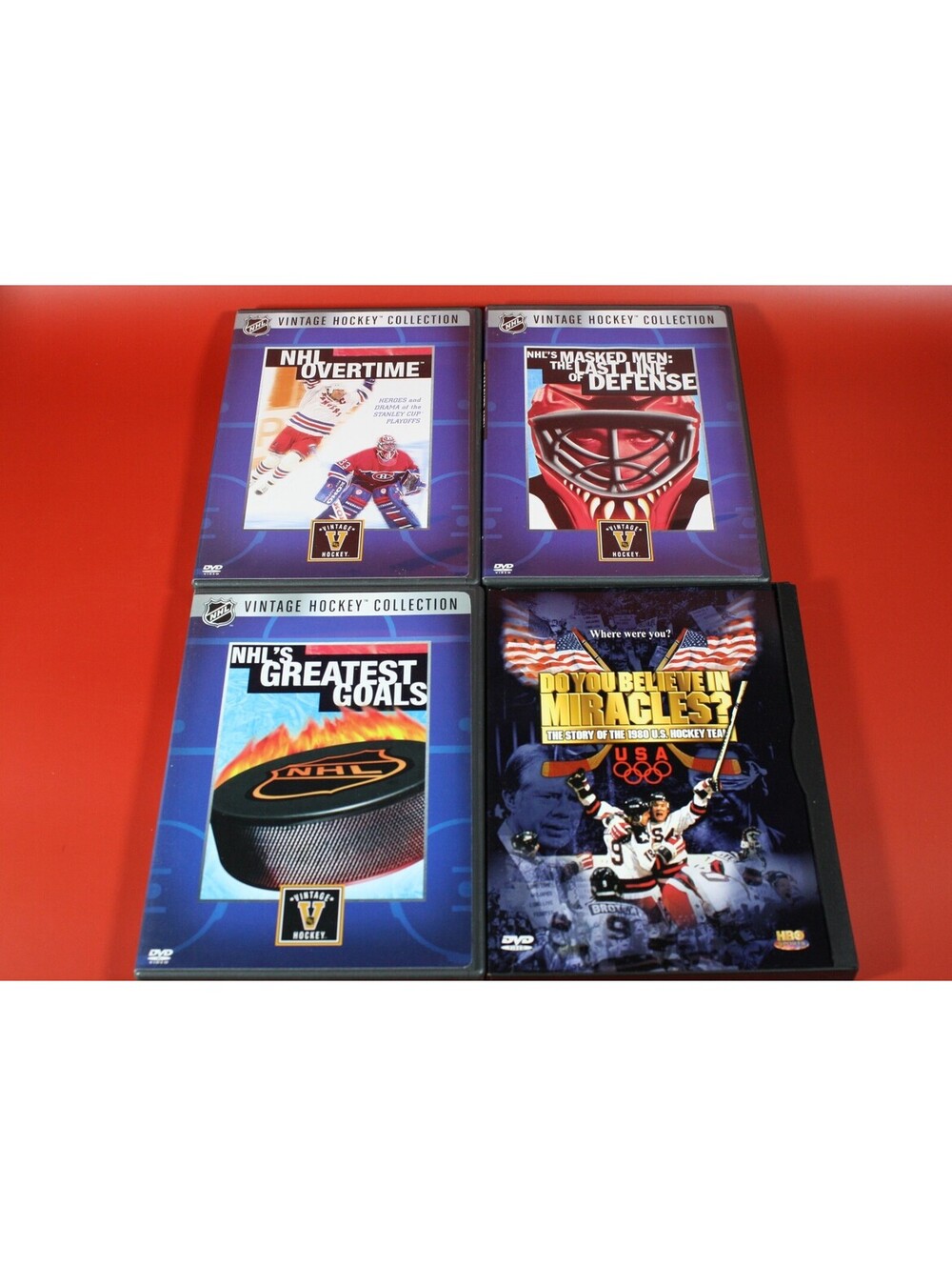 NHL Vintage Hockey DVD Collection - 4 Discs